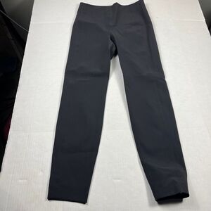 T Alexander Wang Slim Ankle Dress Pants Black Stretch Classic Trousers Size 4/6